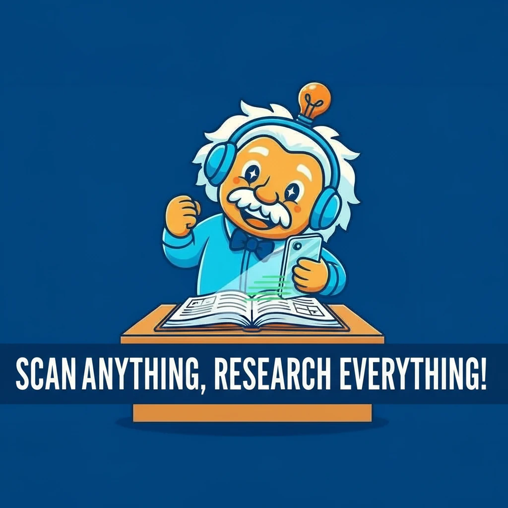 Scan to Learn — Text Recognition - Learn with AI feature screenshot